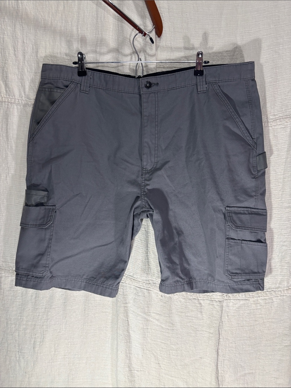Dickies Slate Gray Ripstop Ultimate Cargo Shorts Mens Size 42